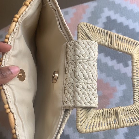 Rafia beach inspired bag - Picture 3 of 3